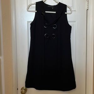 English Factory Lace Up Front Dress